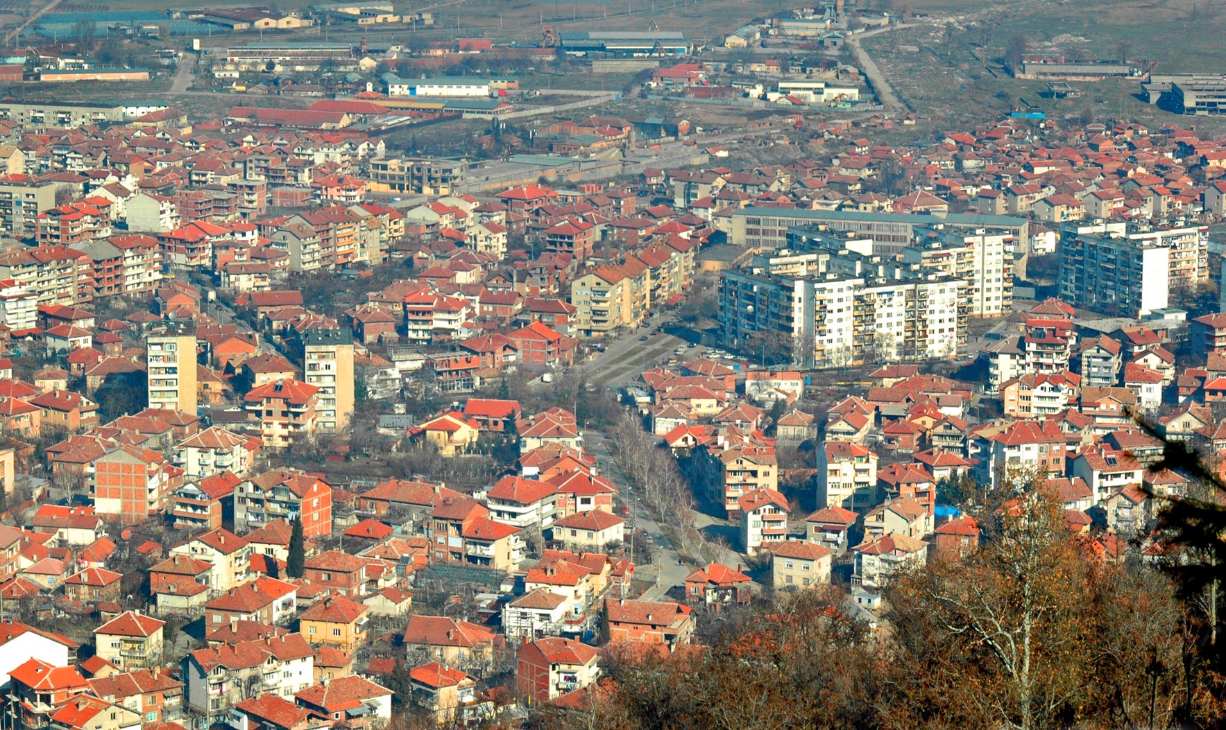 Архивна панорама от Петрич, илюстративна снимка